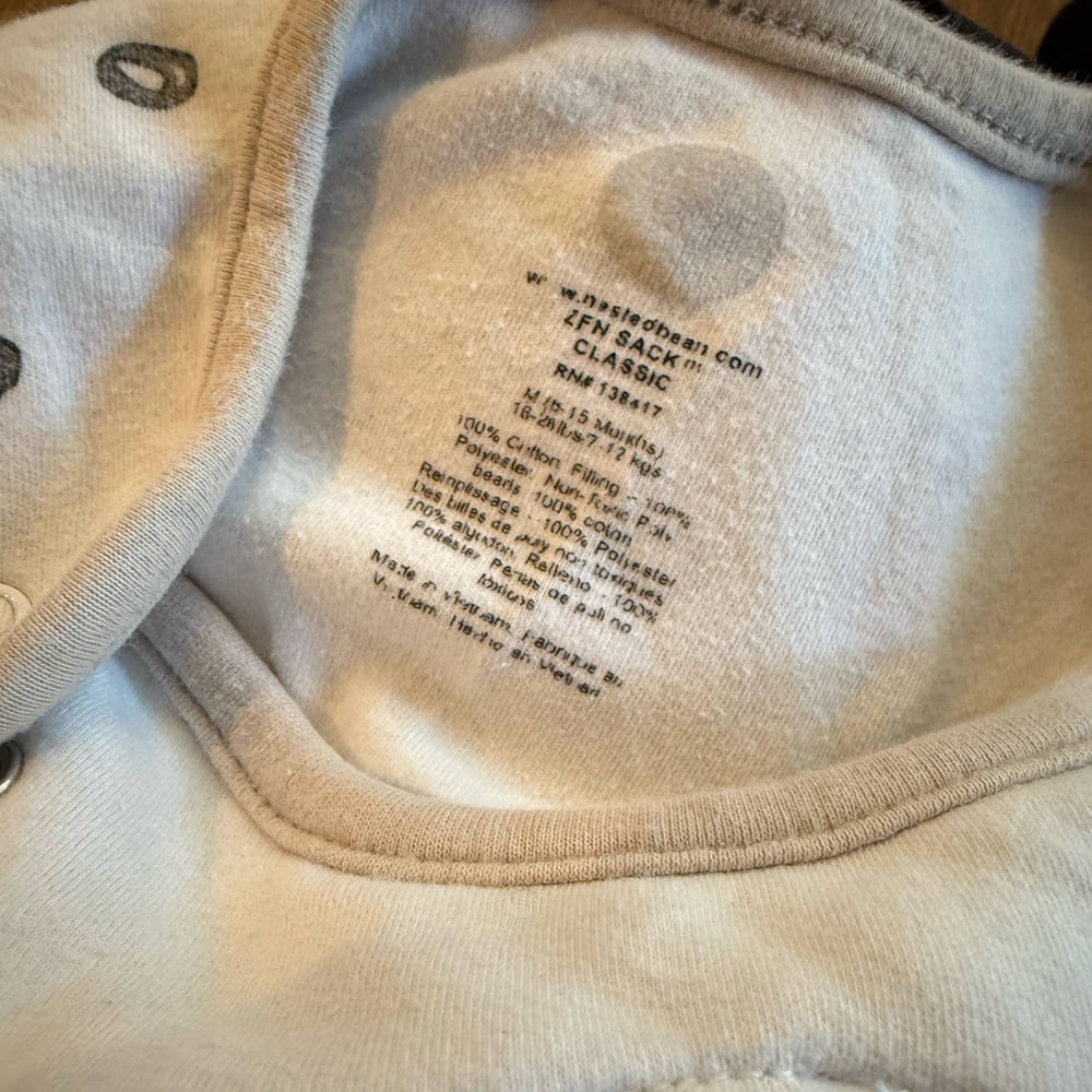 Nested Bean Sleep Sack - Picture 4 of 4